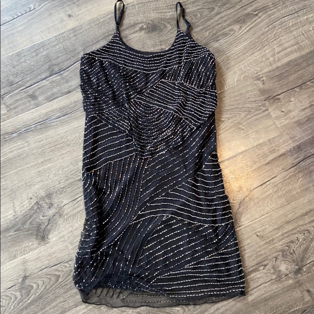 Beaded cocktail dress